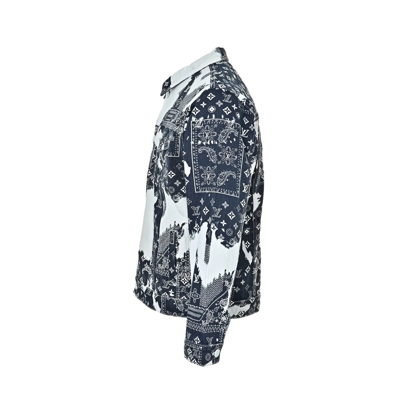 Louis Vuitton/Louis Vuitton cashew flower denim jacket